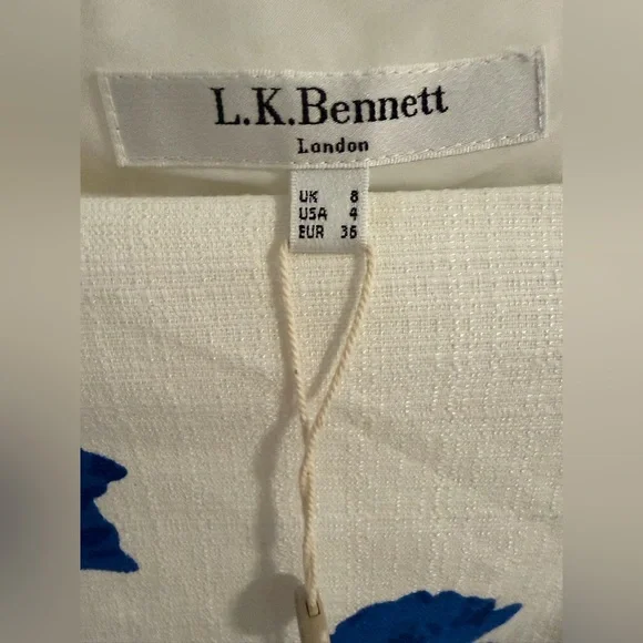 ✨ Rare LK Bennett Dress Royal-Inspired Iconic Style – NWOT Quality Verified US 4 - Picture 3 of 8